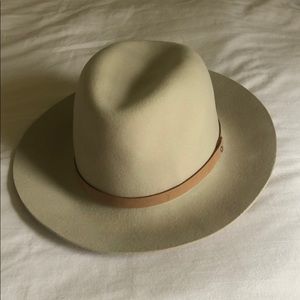 Rag & Bone Wool, Cream Fedora